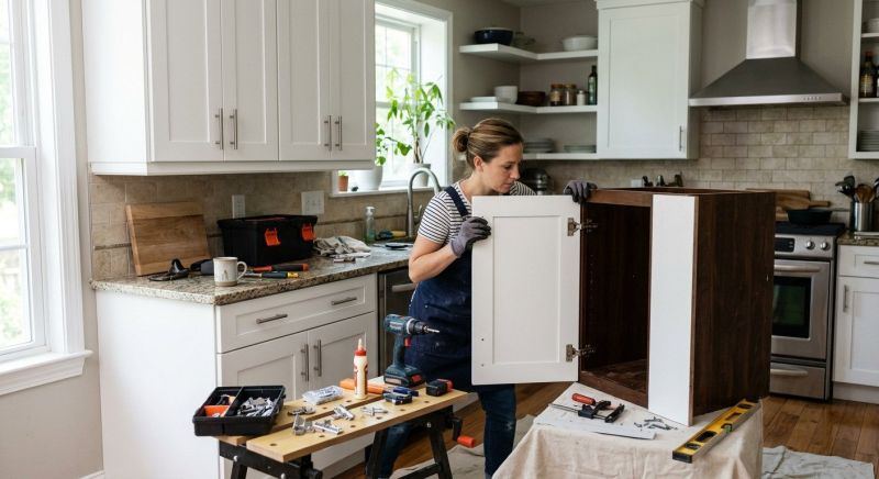 Cabinet Drawer Remodeling in Kokomo, IN
