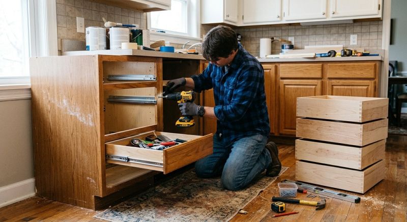 Cabinet Restyling in Austin, TX