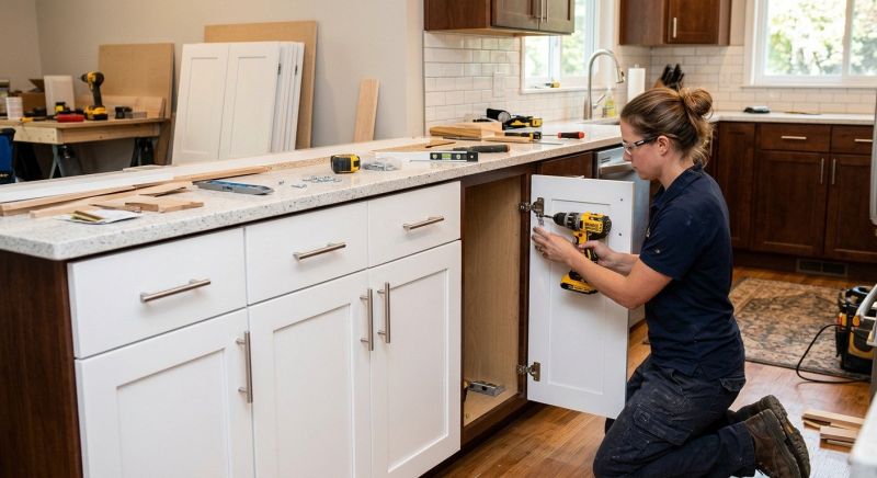 Cabinet Restyling in Muncie, IN