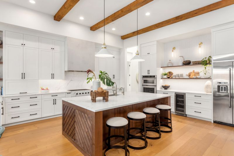 Kitchen Island Installation in Bloomington, IN