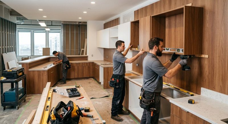 Kitchen Island Installation in Terre Haute, IN