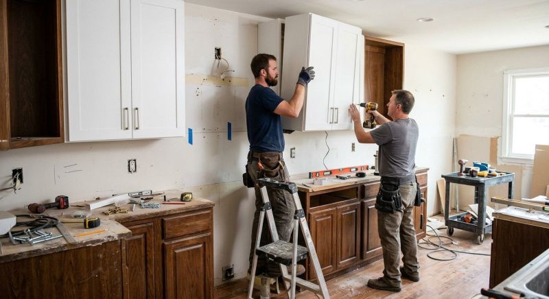 New Cabinets Installation in Bloomington, IN