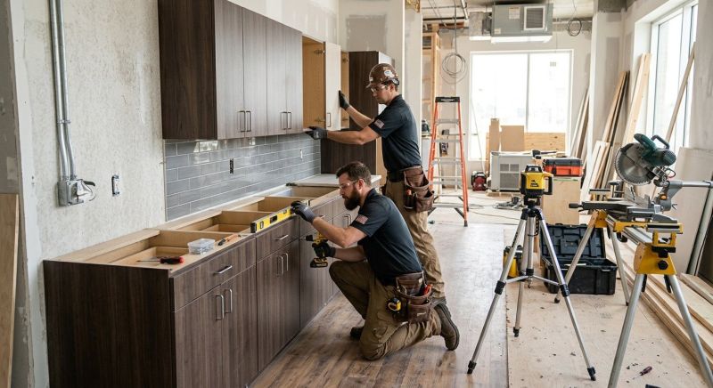 Pine Cabinets Installation in Indianapolis, IN