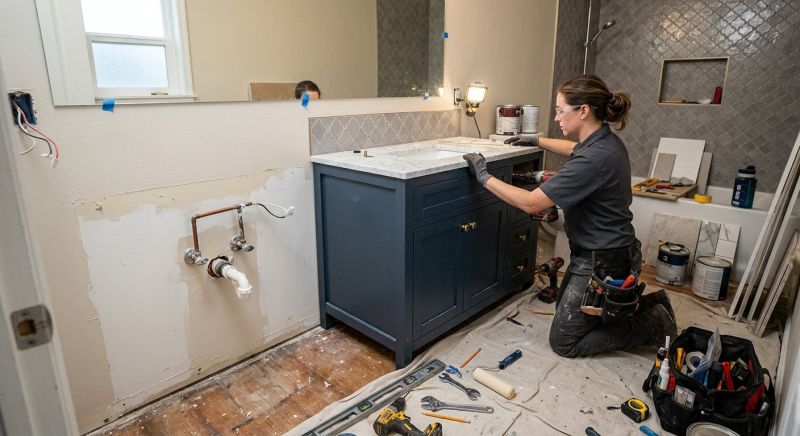 Vanity Remodeling in Terre Haute, IN
